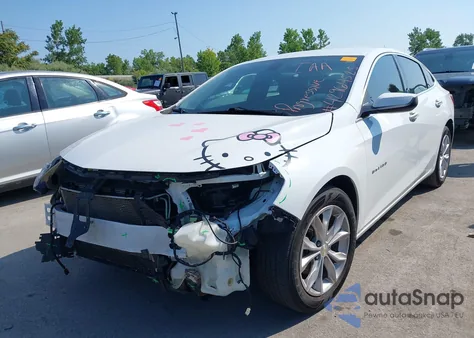 2022 Chevrolet Malibu Fwd Lt из США, поврежденный, VIN 1G1ZD5ST9NF180737